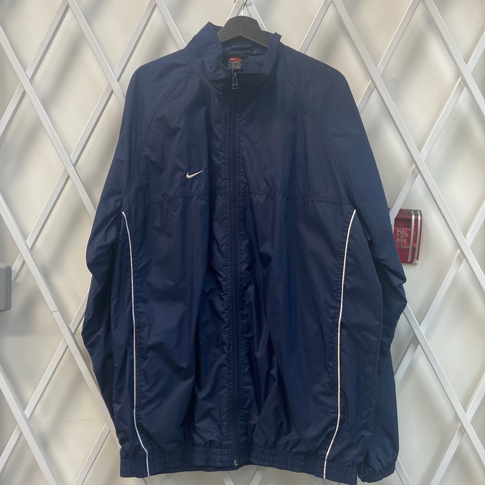 Dark Blue Nike Windbreaker - XL (As Is)